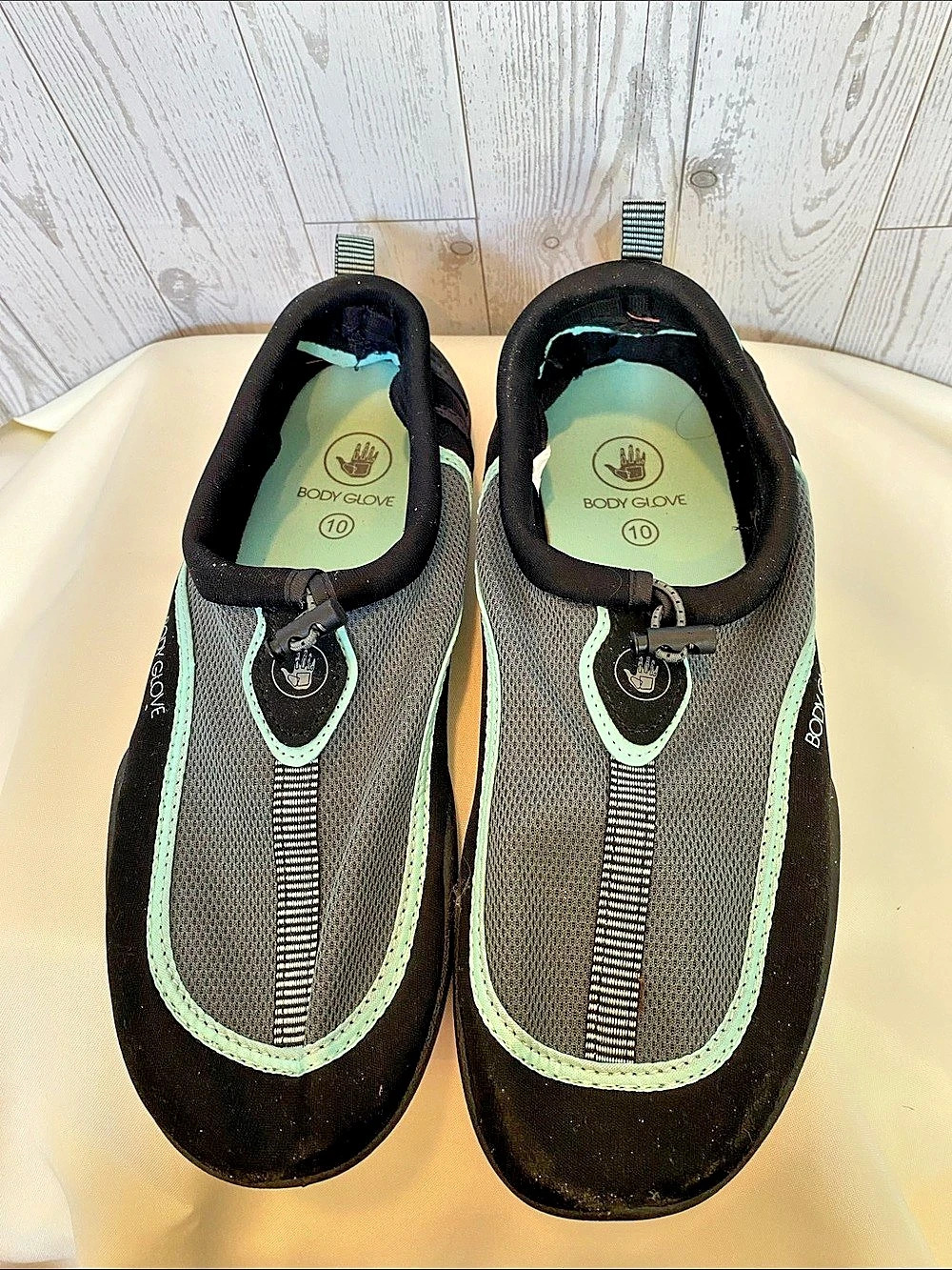 Body Glove Women's Water Shoes Black & Aqua US 10